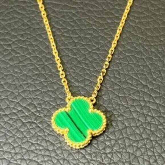 Authentic Van Cleef & Arpels Vintage Alhambra 18K Yellow Gold Necklaces - Picture 5 of 8